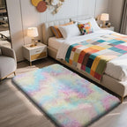 Shag Area Rug for Bedroom 3x5, Fluffy Area Rugs for Living Room, Soft Fuzzy Rug - Image 2