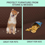 Reversible Loveseat Sofa Covers Couch Cover Furniture Protector - Image 4