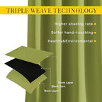 NICETOWN Room Darkening Curtain Panel Grommet - Image 3