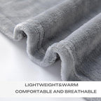 JIAHANNHA Grey Throw Blankets, Fleece Blanket Throw Size 50"×60", Super Soft - Image 6