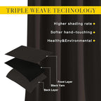 NICETOWN Blackout Curtains for Windows 54 inch Length - Image 3