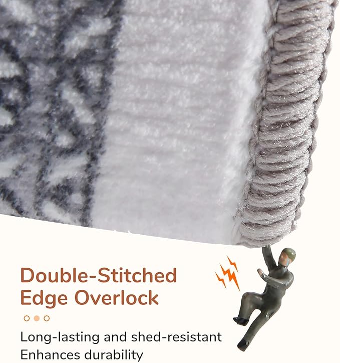 OPPODREAM Soft Area Rugs 5x7, 5x7 Washable Rug - Image 4