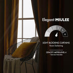 MIULEE Velvet Curtains 84 inches - Image 5