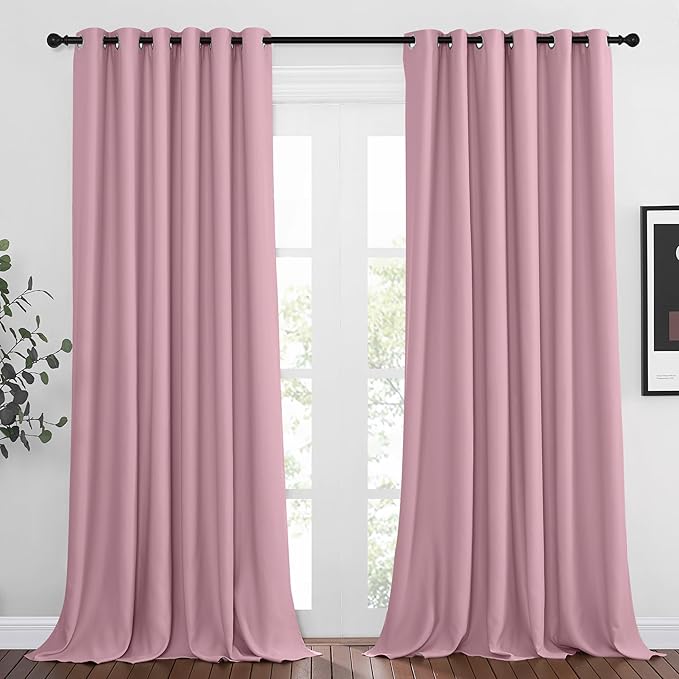 NICETOWN Room Darkening Grommet Curtain Panels by NICETOWN