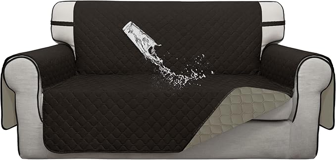 ISSUNTEX Double Protection 100% Waterproof Loveseat Sofa Covers by ISSUNTEX