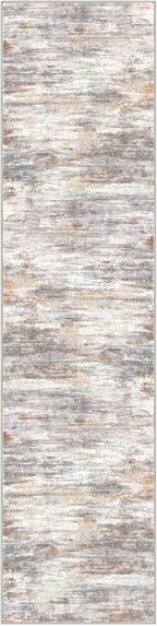 KOZYFLY Modern Abstract Washable Rug Runner 2.6x10 Hallway Rug Runner Non-Slip - Image 8