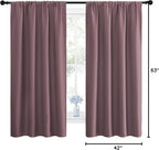 NICETOWN Blackout Curtains for Living Room, Darkening Window Curtain Panels - Image 9