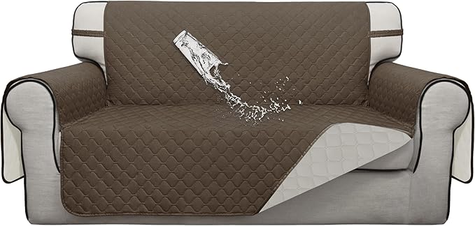 ISSUNTEX Double Protection 100% Waterproof Loveseat Sofa Covers by ISSUNTEX