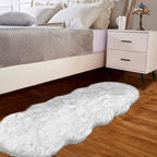Goolela Faux Sheepskin Rug 2x6 Fluffy Fuzzy Furry Runner by Goolela