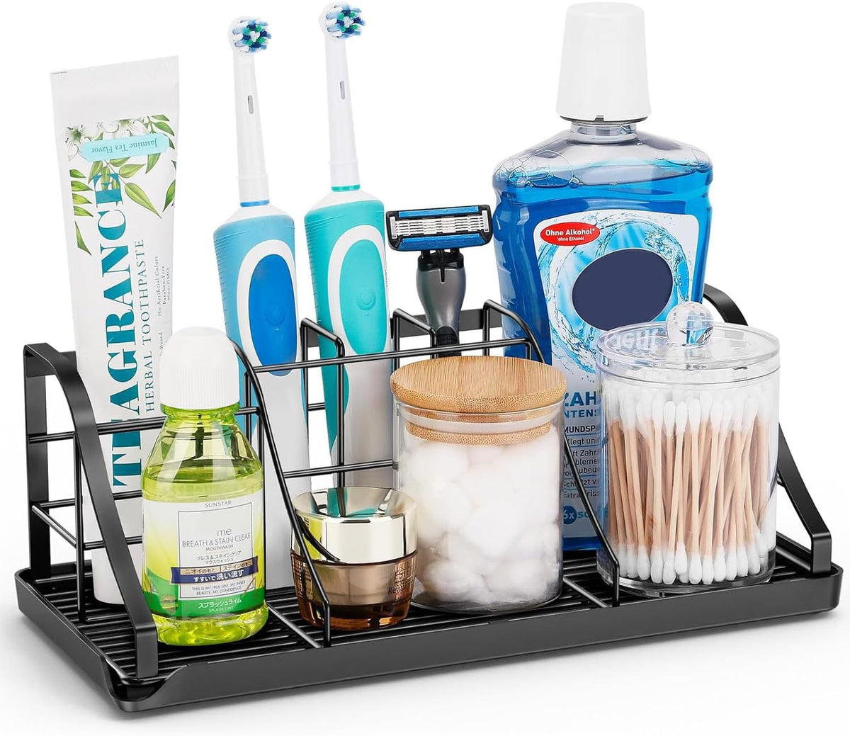 Bathroom Organizers and Storage,7 Slots, Kids Electric Toothbrush Holders