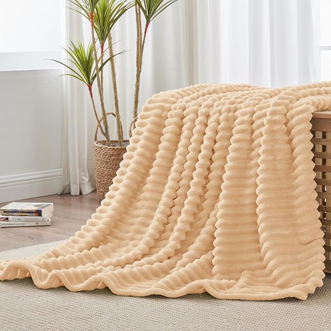 BEDELITE Twin Blanket for Couch & Bed, 300GSM Soft & Warm Fleece Blanket - Image 7