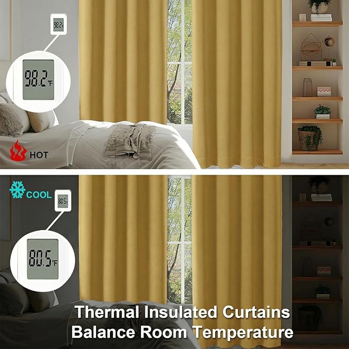 Simplebrand Ava Blackout Curtains - Image 6