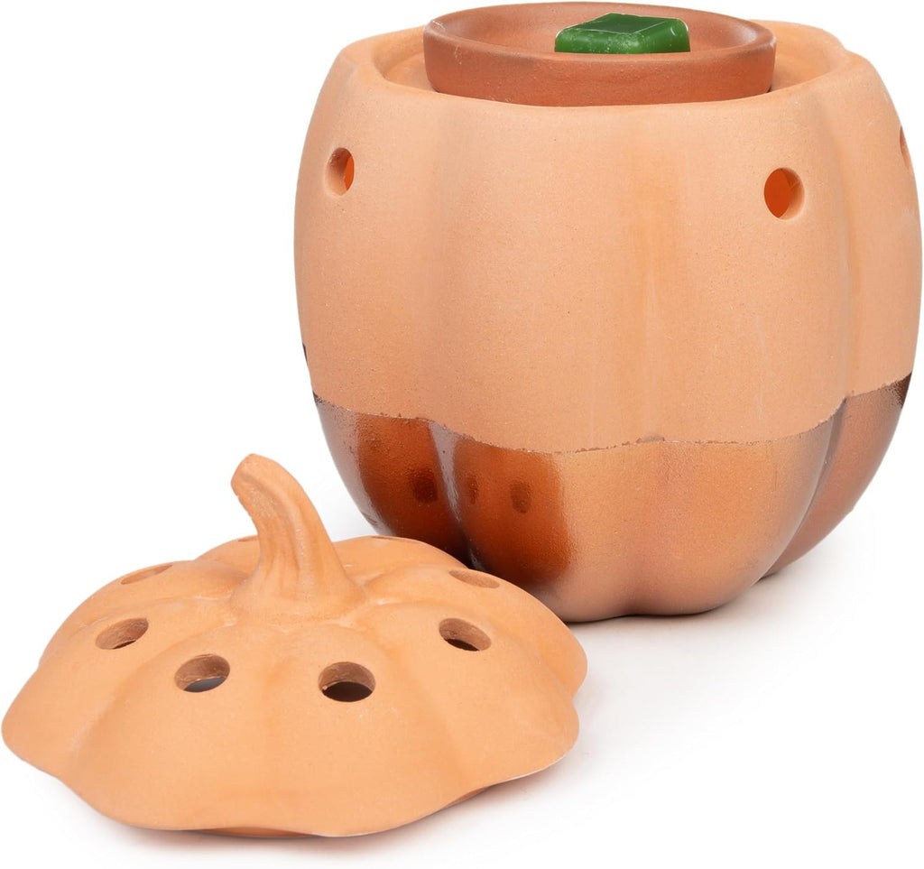 ScentSationals Copper Pumpkin - Fall Wax Warmer for Scented Wax Melts