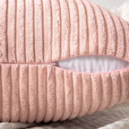 MIULEE Pink Decorative Throw Pillow Covers 18x18 Inch - Image 3