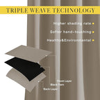 NICETOWN Room Darkening Curtain Panels - Image 4
