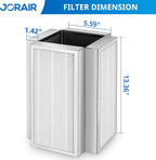 2 Pack 50 Replacement Filter for MA Air Purifier 50 Series 50W 50B 50S
