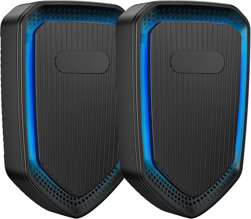Plug In Negative Ion Air Purifiers Air Ionizers Quiet Air Freshener for Home Bedroom Office Basement - Portable Mini Air Cleaner Odor, Smoke, Dust, Pet Smell