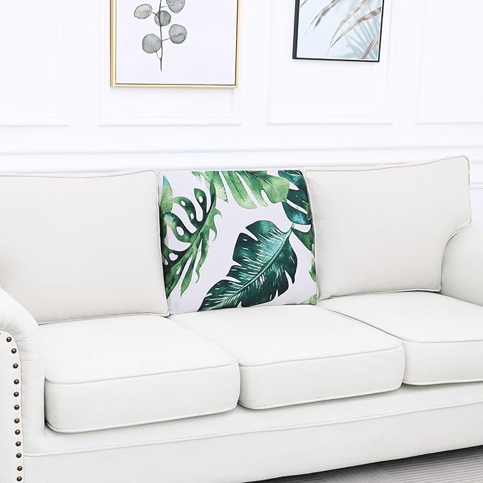 Smiry Printed Couch Cushion Covers, Stretch Soft Couch Covers - Image 5