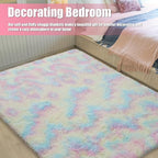 9x12 Fluffy Area Rugs for Living Room, Large Fuzzy Shag Area Rug for Bedroom - Image 3