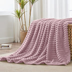 BEDELITE Twin Blanket for Couch & Bed, 300GSM Soft & Warm Fleece Blanket - Image 8