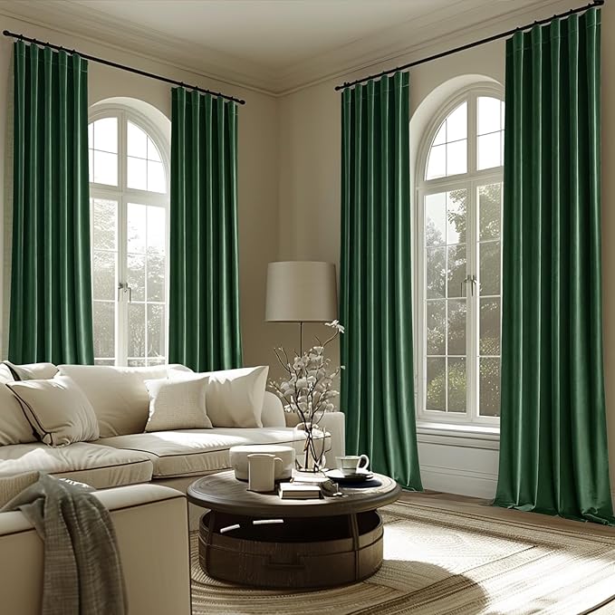 MIULEE Velvet Curtains 96 inches - Image 5