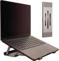 3-in-1 Foldable Aluminum Laptop Stand with Storage Box, 10-16 Inch