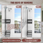 Adjustable Shower Caddy Hanging for Handheld Showerheads, Black