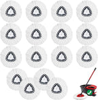 10Pack Spin Mop Replacement Heads,100% Microfiber,Household Floor Cleaning