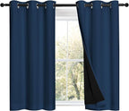NICETOWN 100% Blackout Short Curtains by NICETOWN