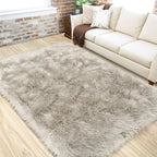 LOCHAS Soft Fluffy Faux Fur Rugs by LOCHAS