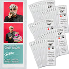 pbf PHOTO BOOTH FRAMES 2x6 Magnetic Picture Frames for Refrigerator | 2 x 6 Clear Magnetic Vinyl Frames for Photo Strips for Fridge (10-Pack)