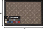 GORILLA GRIP 100% Waterproof All-Season WeatherMAX Doormat 35x23, US Designed - Image 2