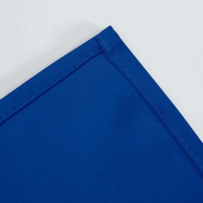 LEMOMO Royal Blue Thermal Blackout Curtains/52 x 54 Inch/Set of 2 Panels Room - Image 8