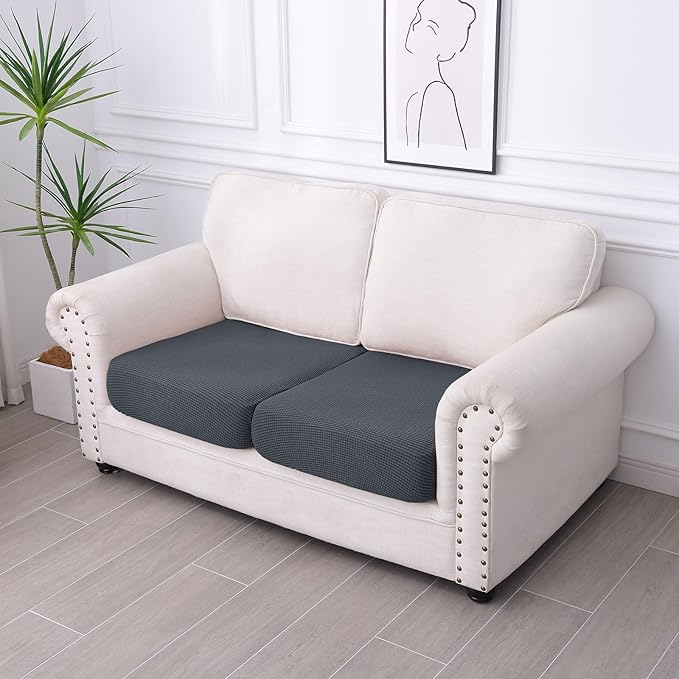 hyha Waterproof Couch Cushion Covers, Washable Sofa Cushion Slipcovers - Image 7