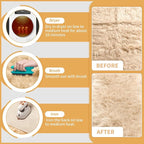 Ciicool Ultra Soft Faux Sheepskin Fur Rug Fluffy Rug - Image 6