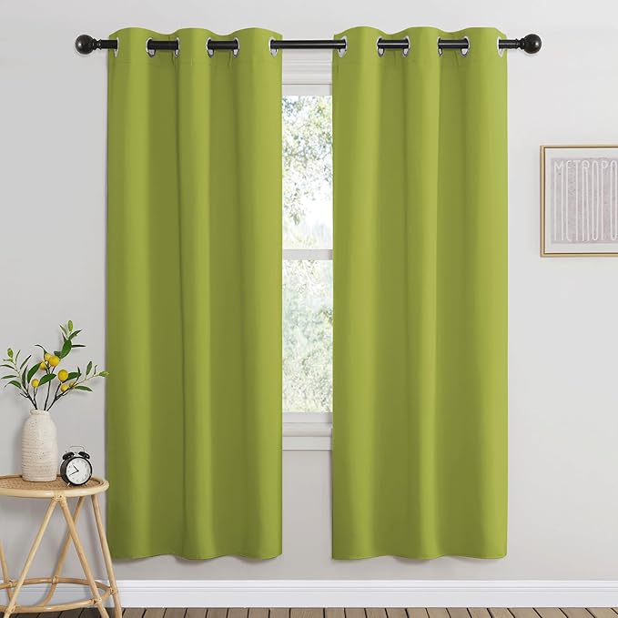 NICETOWN Fresh Green Blackout Curtains by NICETOWN