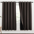 NICETOWN 100% Blackout Window Curtain Panels, 2 Pieces, 70-inch Wide Per Panel by NICETOWN