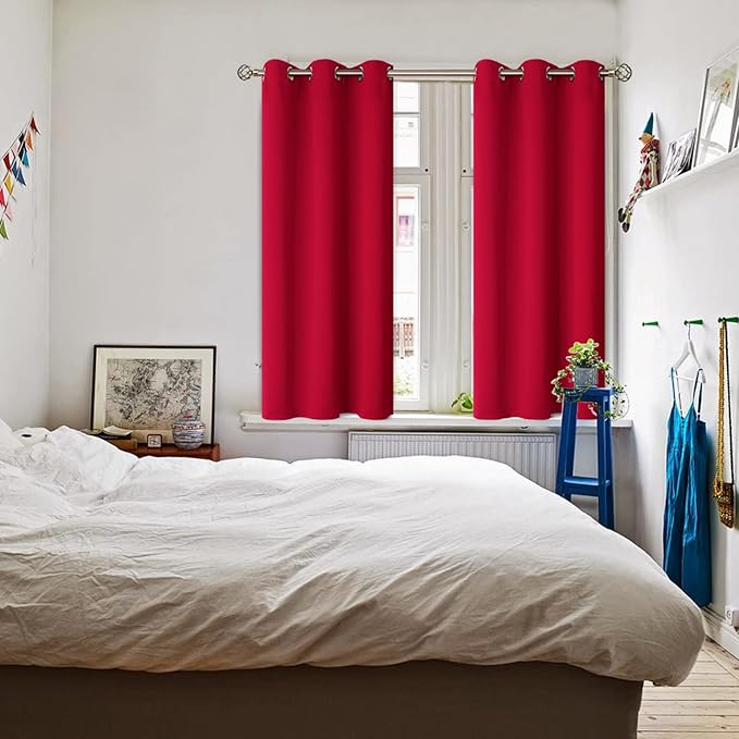 BGment Room Darkening Curtains 54 Inches Long - Image 2
