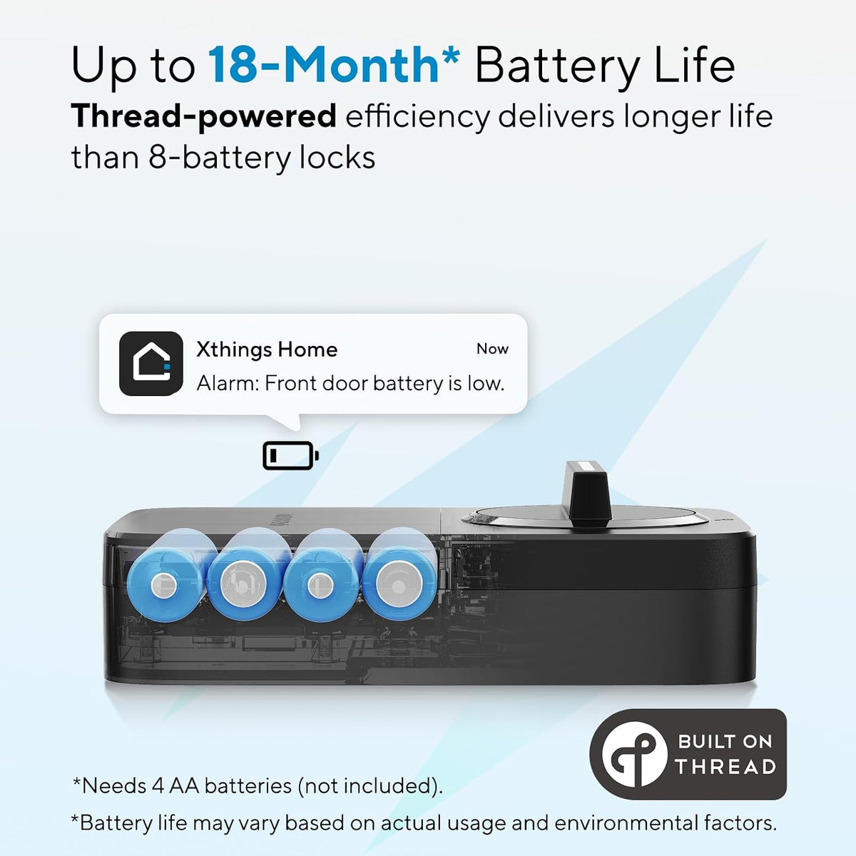 ULTRALOQ Bolt SE Wifi Smart Deadbolt Lock, Supports Matter, Remote Control
