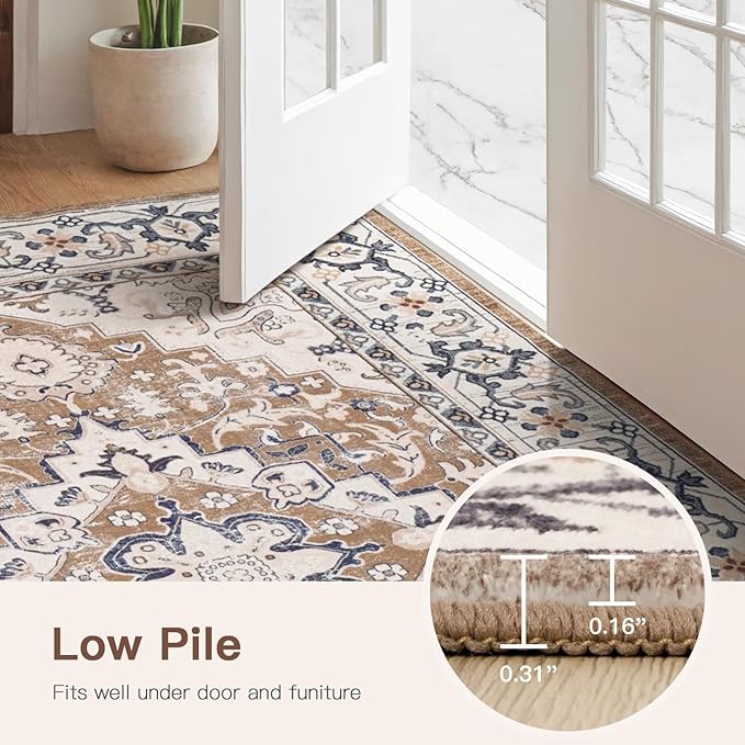Lofus 8x10 Area Rugs for Living Room, Washable Area Rug, Rugs for Bedroom - Image 8