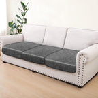 Leather Look Couch Cushion Covers Sofa Seat Slipcovers Sets Couches Furniture - Image 7