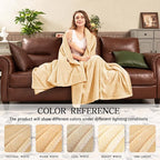 inhand Fleece Blanket for Bed, Super Soft Flannel Cozy King Bed Blanket for - Image 6