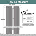Yakamok Thermal Insulated Grommet Blackout Draperies/Drapes - Image 7