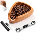 Ceramic Coffee Bean Dosing Cup Set + 10ml Sprayer + 5ml Measuring Spoon