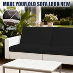 Patio Stretch Cushion Covers, Chair Cushion Covers& Sofa Replacement Slipcovers - Image 5