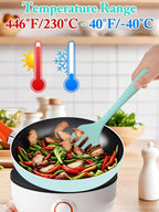 Kitchen Utensil Set,5 Pcs Mini Silicone Cooking Utensils Sets