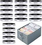 Bed Sheet Organizers and Storage Sheet Keeper Straps for Bedsheet(Mix20PCs)