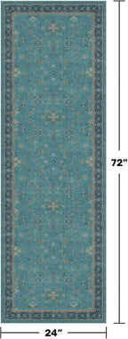 Hazo Haus Boho 2x6 Non Slip Kitchen Rug Runner - Image 2