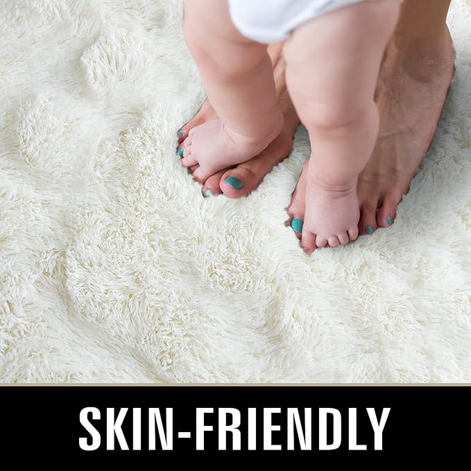 TWINNIS Super Soft Shaggy Rugs Fluffy Carpets 9x12 Feet, Indoor Modern Plush - Image 3