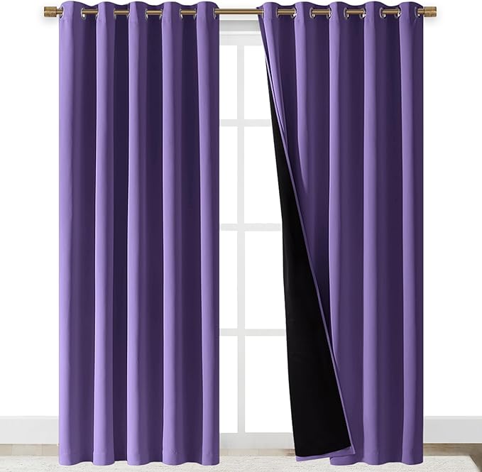 NICETOWN Total Shade Curtains and Draperies, Heavy-Duty Full Light Shading by NICETOWN